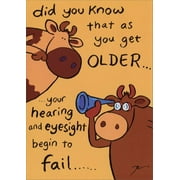 Recycled Paper Greetings Musical Bday Card Funny / Humorous Birthday Card