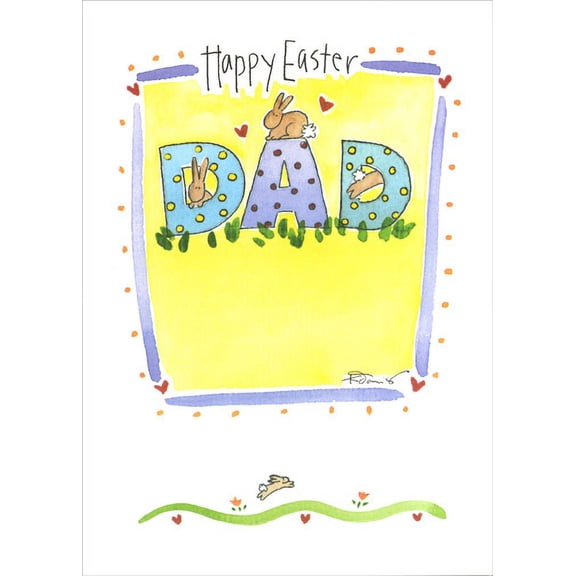 Recycled Paper Greetings Offspring Easter Card