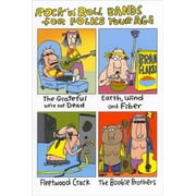 Recycled Paper Greetings Rock Bands for Folks Your Age Humorous / Funny Birthday Card