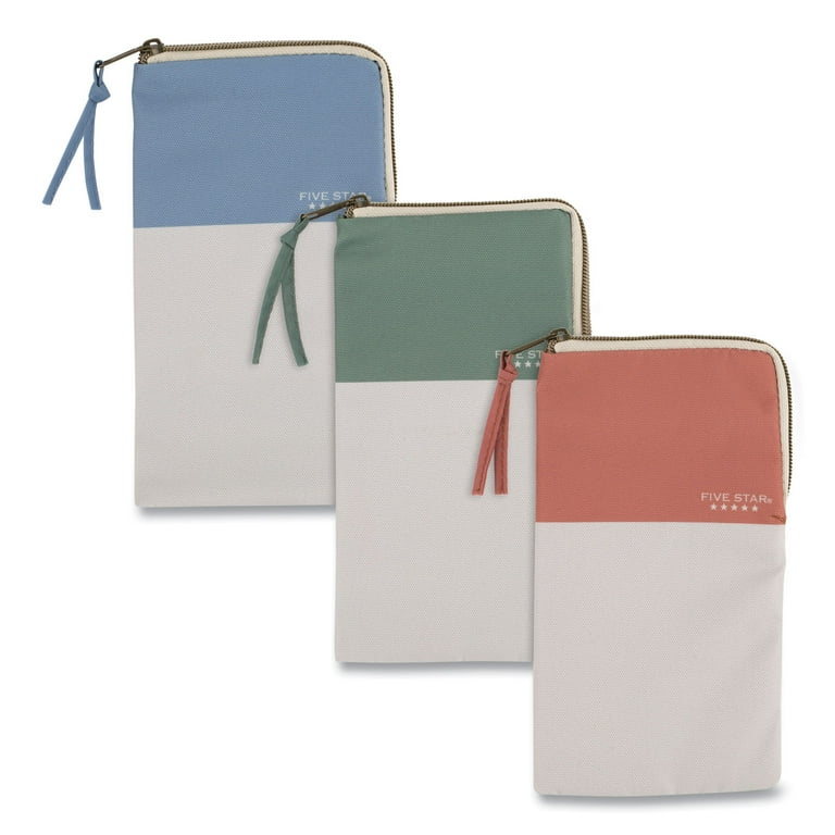 Recycled Pencil Pouch, 5 x 0.5 x 9, Randomly Assorted Colors Recycled Pencil Pouch, 5 x 0.5 x 9, Randomly Assorted Colors