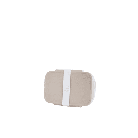 3 Sprouts Recycled Plastic Leakproof Bento Box - Taupe