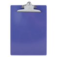 thumbnail image 1 of Recycled Plastic Clipboard with Ruler Edge, 1" Clip Capacity, Holds 8.5 x 11 Sheets, Purple | Bundle of 2 Each, 1 of 2