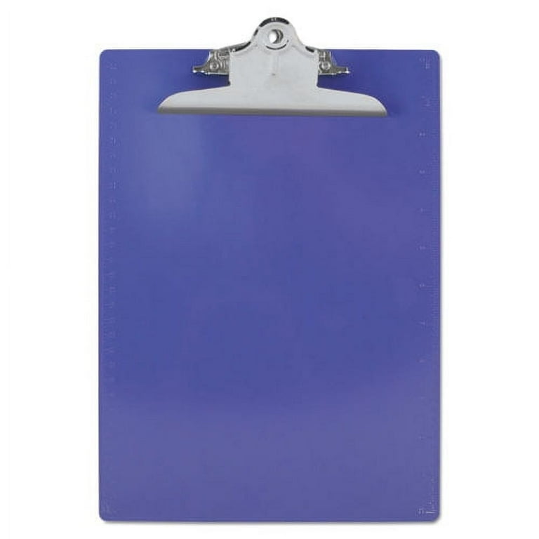 Recycled Plastic Clipboard with Ruler Edge, 1 Recycled Plastic Clipboard with Ruler Edge, 1
