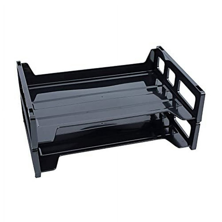 Officemate Achieva Recycled Side Load Letter Tray, 2/Pack - 5.4 Officemate Achieva Recycled Side Load Letter Tray, 2/Pack - 5.4