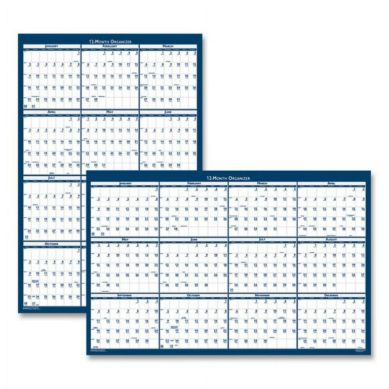 Erasable Wall Calendar, 12 x 17, White Sheets, 12-Month (Jan to Dec): 2024 Erasable Wall Calendar, 12 x 17, White Sheets, 12-Month (Jan to Dec): 2024