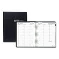 thumbnail image 1 of Recycled Professional Weekly Planner, 15-Minute Appts, 11 x 8.5, Black Wirebound Soft Cover, 12-Month (Aug-July): 2023-2024 | Bundle of 10 Each, 1 of 6