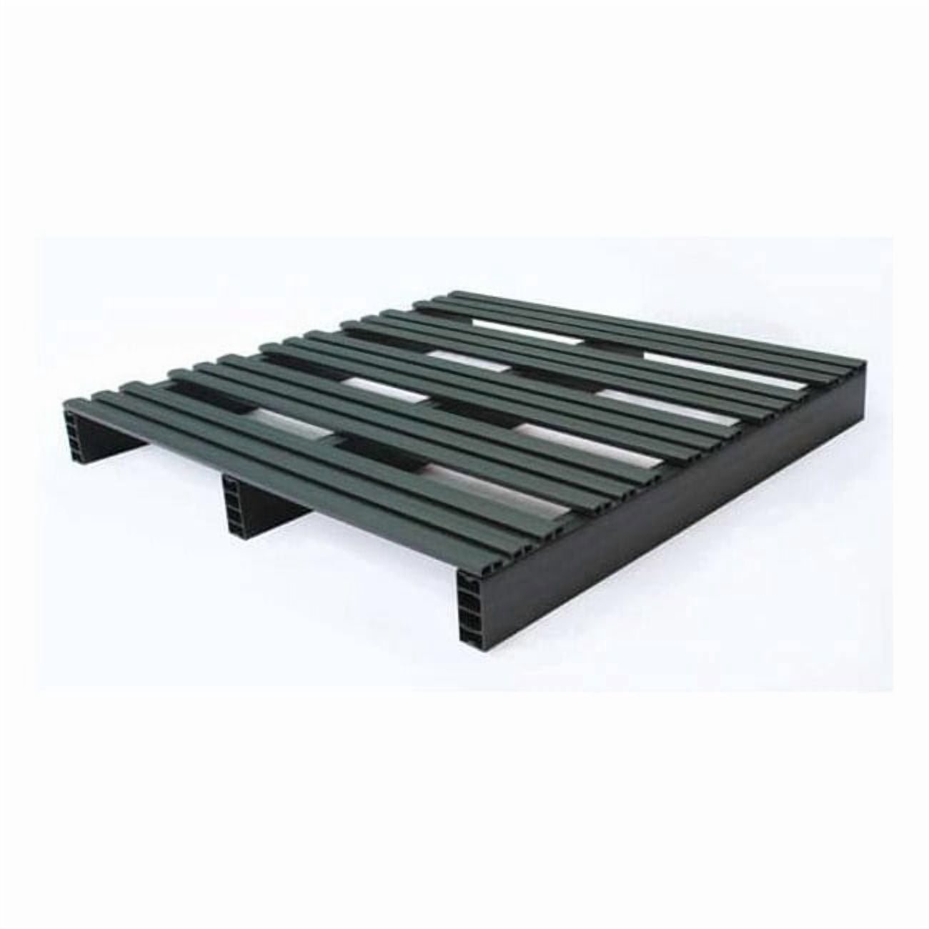 Recycled Rigid PVC Pallet, 36 in L, 36 in W, 4 in H, 500 lb Dynamic 05000224