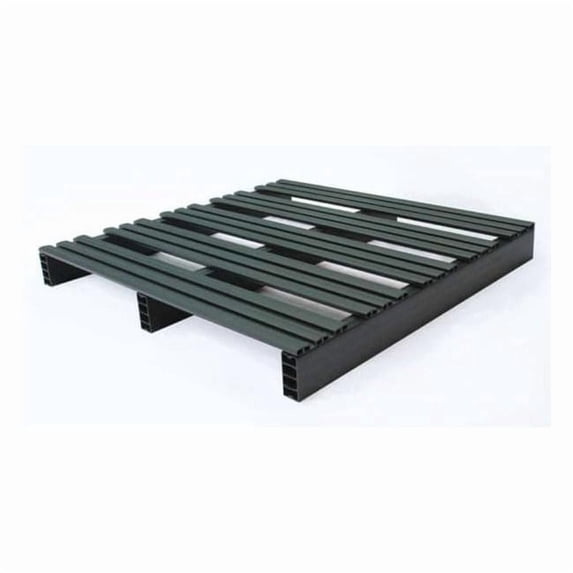 Recycled Rigid PVC Pallet, 36 in L, 36 in W, 4 in H, 500 lb Dynamic 05000224