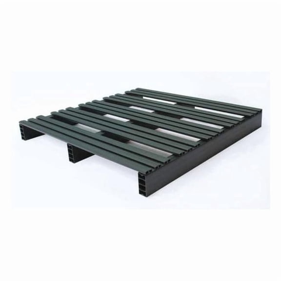 Recycled Rigid PVC Pallet, 36 in L, 36 in W, 4 in H, 500 lb Dynamic 05000224