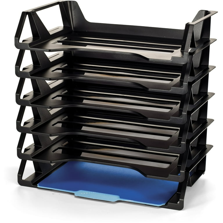 Recycled Side Load Desk Tray, 6 Sections, Letter Size Files, 15.13 Recycled Side Load Desk Tray, 6 Sections, Letter Size Files, 15.13