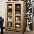 thumbnail image 1 of Recycled Teak Wood Solo Cupboard / Bookcase, 1 of 5