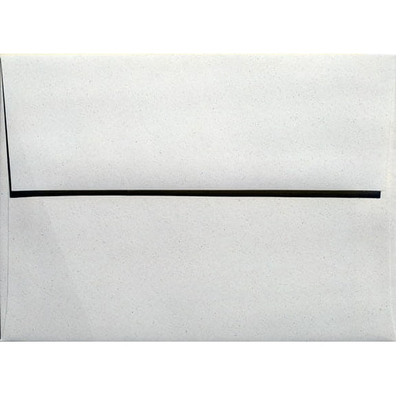 Recycled WHITE CORN A2 Envelopes 32T - 50 PK -- Up-cycled A2 (4-3/8-x-5-3/4) 4X5 holds paper folded 4-ways -Great Invitation, Response and DIY Greeting Envelopes
