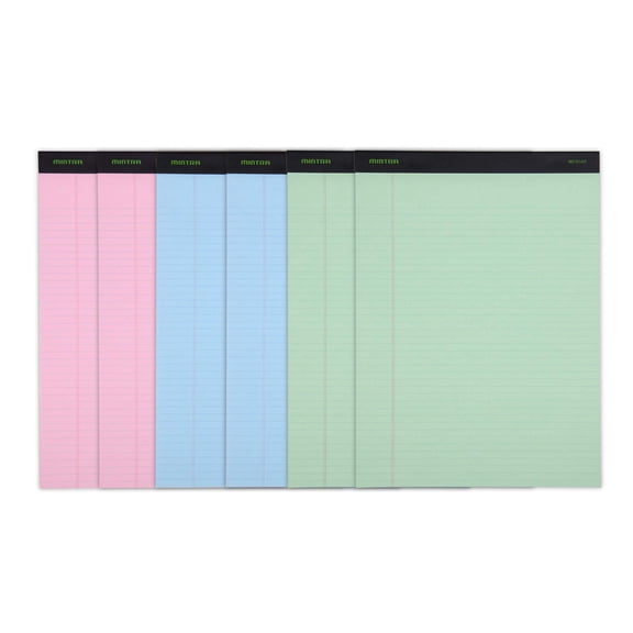 Recycled Writing Pads - 6 Pack