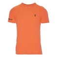 thumbnail image 1 of RecyclenBrand RM101OB-L Triblend Crew T-Shirt for Mens, Orange with Black Logo - Large, 1 of 1