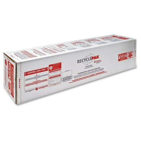 Recyclepak Prepaid Lamp Recycling Box, 12 X 12 X 48 In.