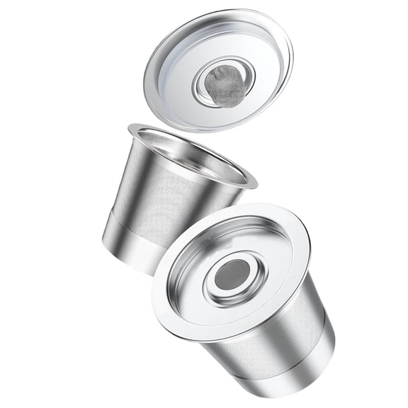 Recycling Coffee Capsule Coffee Machine / Coffee Maker Stainless Steel Single Hole with Filter Screen Coffee Capsule Cup