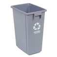 thumbnail image 1 of Global Industrial Recycling Can 15 Gallon Gray, 1 of 5
