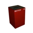 thumbnail image 1 of Witt Industries 24GC04-SC Geocube Recycling Bin - 24 Gallon, Scarlet Red, 1 of 2