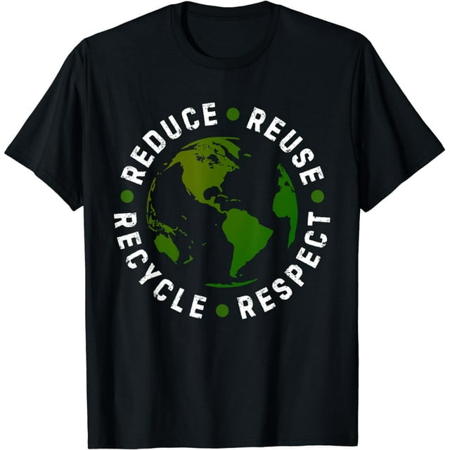 Recycling Earth Day Teacher Environment Reduce Reuse Recycle T-Shirt ...