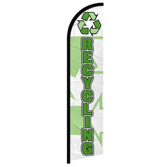 Recycling Windless Banner Flag