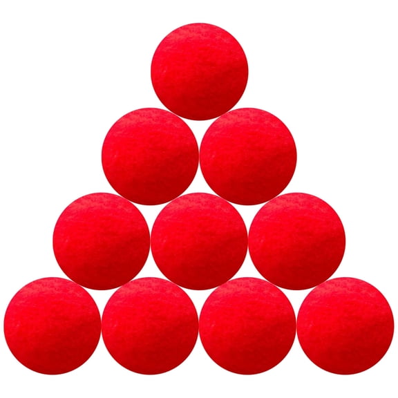 Red 10Pcs Red Reusable Water Balls Absorbent Soaker Sponge Toys For Outdoor Pool Beach Party