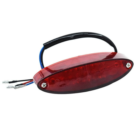 Red 12V Universal 28 LED Motorcycle Rear Tail Light Brake Stop Running Tail Blubs for ATV Dirt Bike