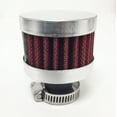 thumbnail image 1 of Red 12mm Mini Air Intake Crankcase Breather Filter Valve Cover Catch Tank, 1 of 2