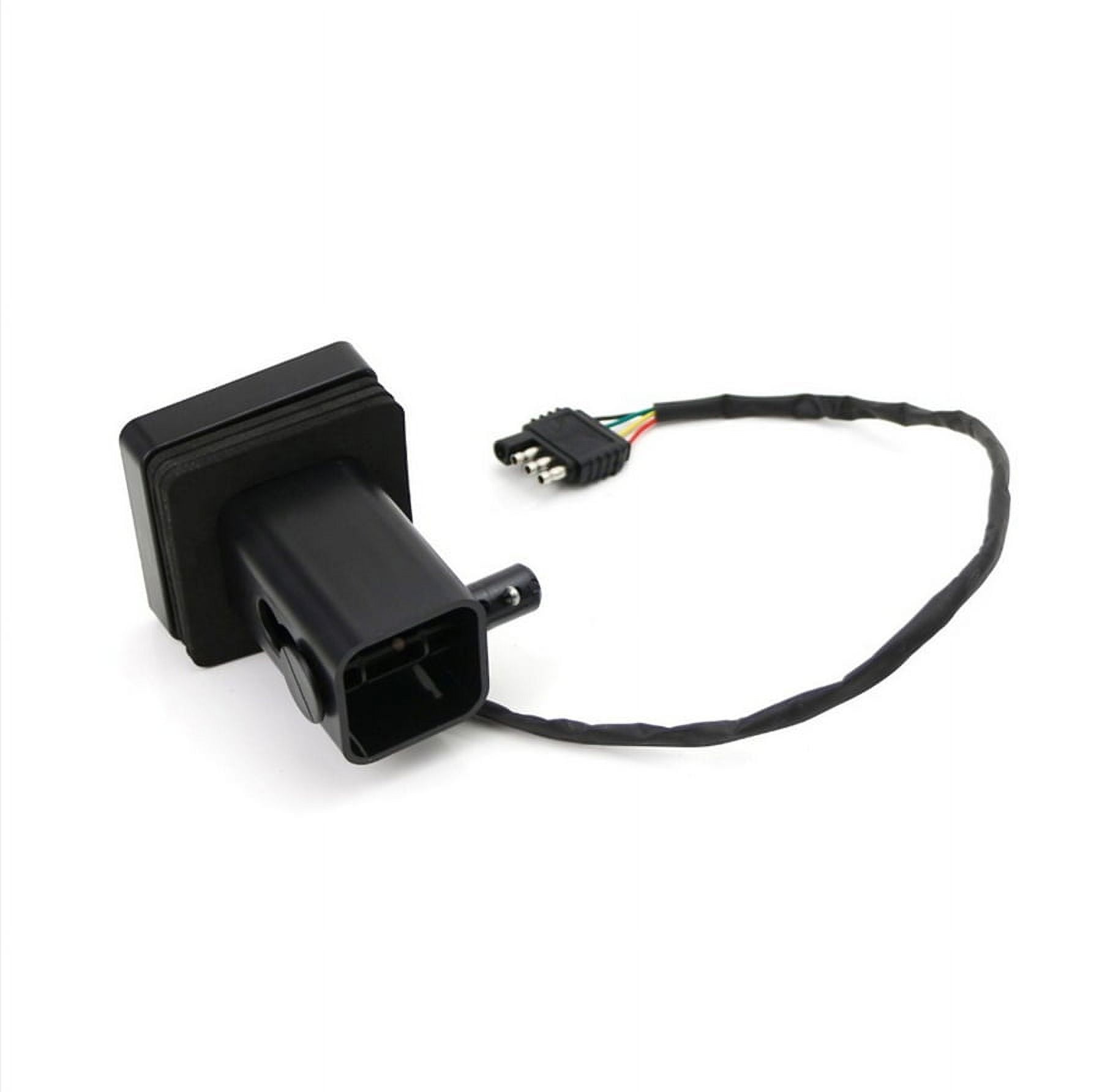 Red 15 LED Brake Tail Light Tow Hitch Cover Lamp For Truck Trailer 2