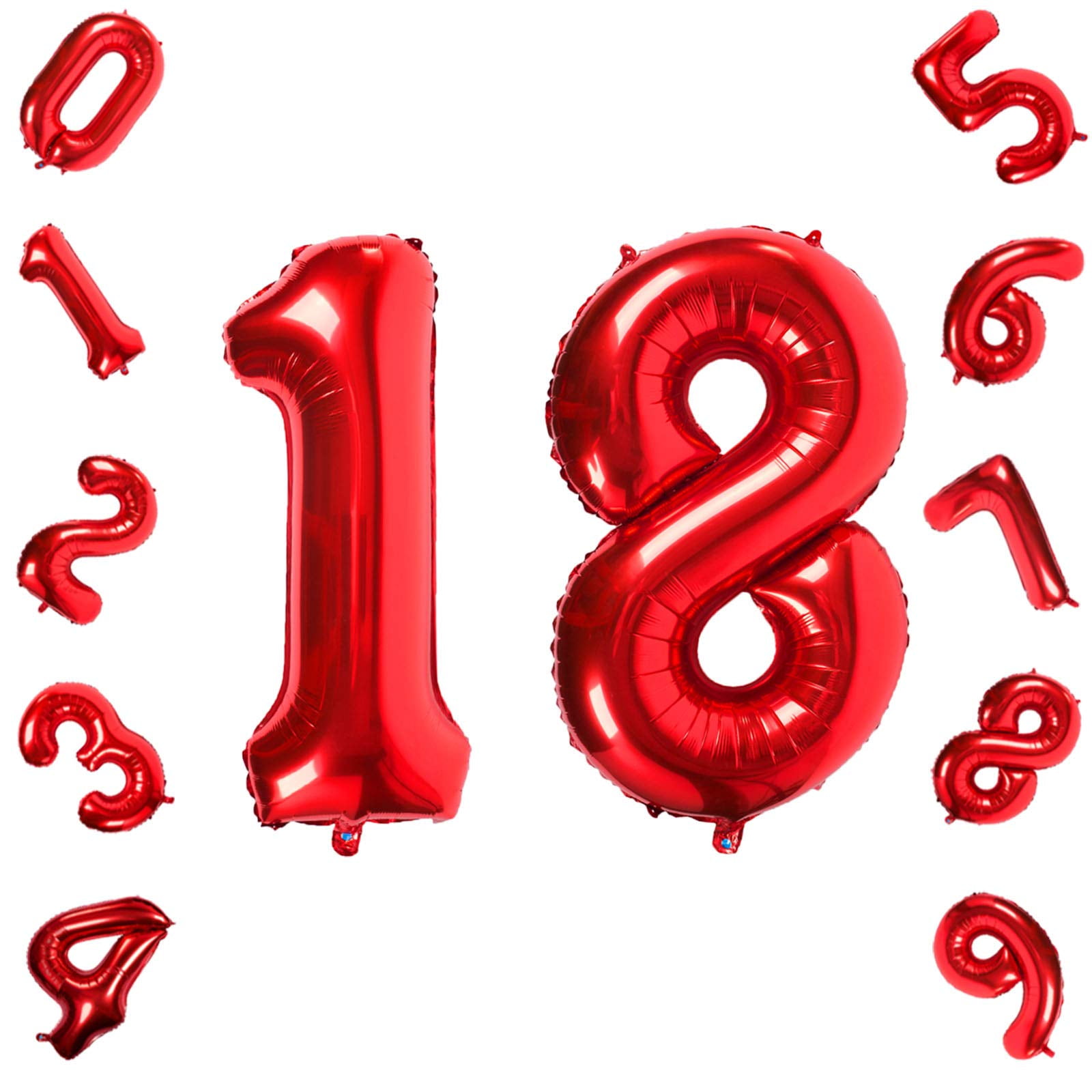 GBAONSTR Curling Ribbon in Balloon Accessories | Red