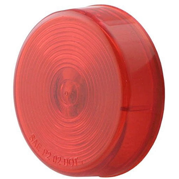 Red 2 1/2" Round Side Marker Lights (1 per pack)