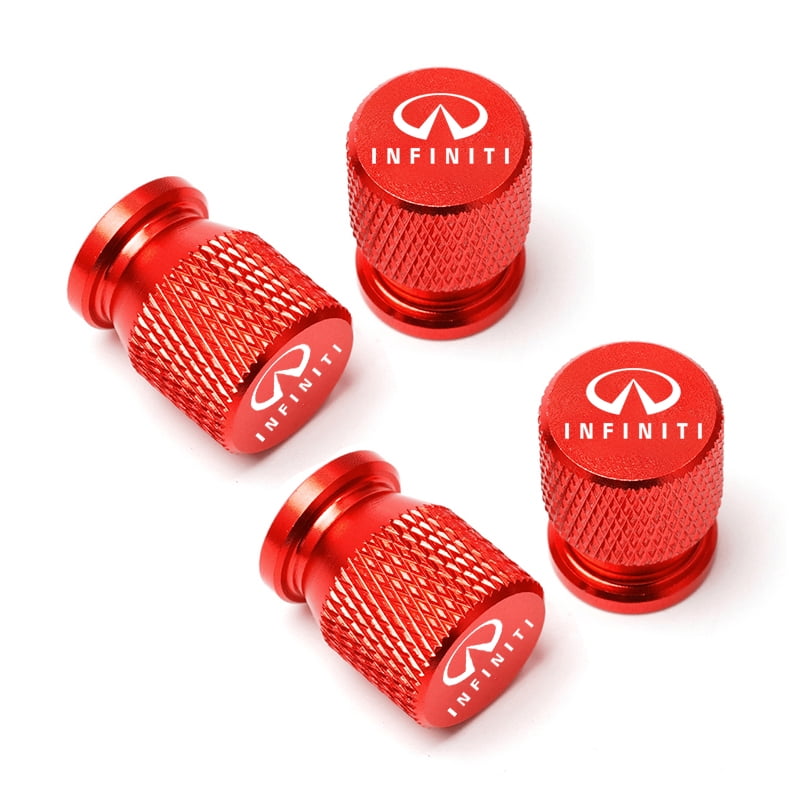 Red R Wheel Cap Red 2-Car Wheel Center Caps, Stalk Covers, Dustproof, Waterproof, MF ...