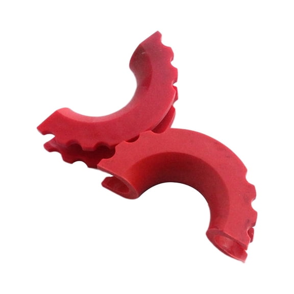 Red 2 PCS Truck Accesories Bumper Protector off Road Accessories Shackle Isolator