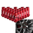 thumbnail image 1 of Red 20 PCS M12X1.5mm Screw Lug Nuts Short Tuner Aluminum Wheels Rims Cap WN01 Mi2KA, 1 of 6