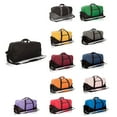 thumbnail image 1 of Red 25" Large Duffle Bag with Adjustable Straps for Travel Gym Sport, 1 of 7