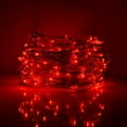 thumbnail image 1 of Red 33' Plug in LED Fairy Lights, 1 of 4