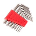 Red 39pcs Professional Tool Kit for Home Use with Durable Case and