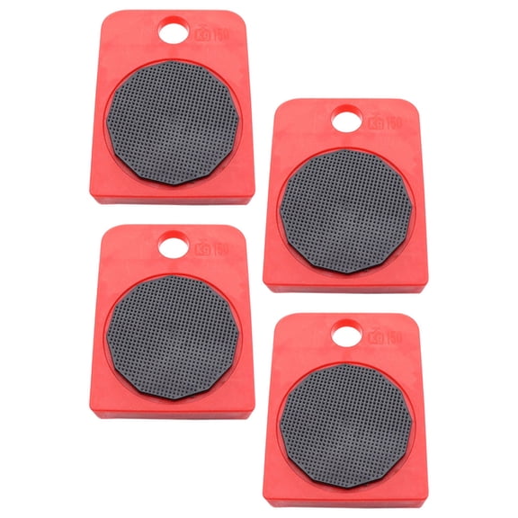 Red 4 Pcs Abs Plastic Heavy Furniture Mover Object Moving Artifact Electrical Appliance Refrigerator
