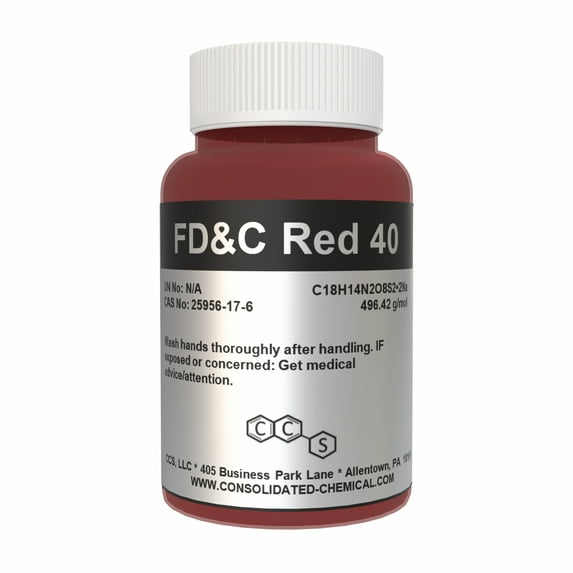 Red 40 - FD&C Premium Food Grade Dye - 50 Grams