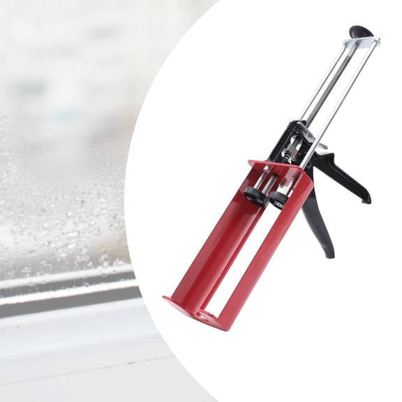 Red 400 ML Caulking Manual Glue Gun Gun Industrial Double Component FOR Kitchen Bathroom Water Tank Door