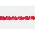 thumbnail image 1 of Red 5/8”~5-1/8” Embroidered Floral Venice Lace Trim Guipure Trimming By Yard (UB11346 (0.75")), 1 of 2