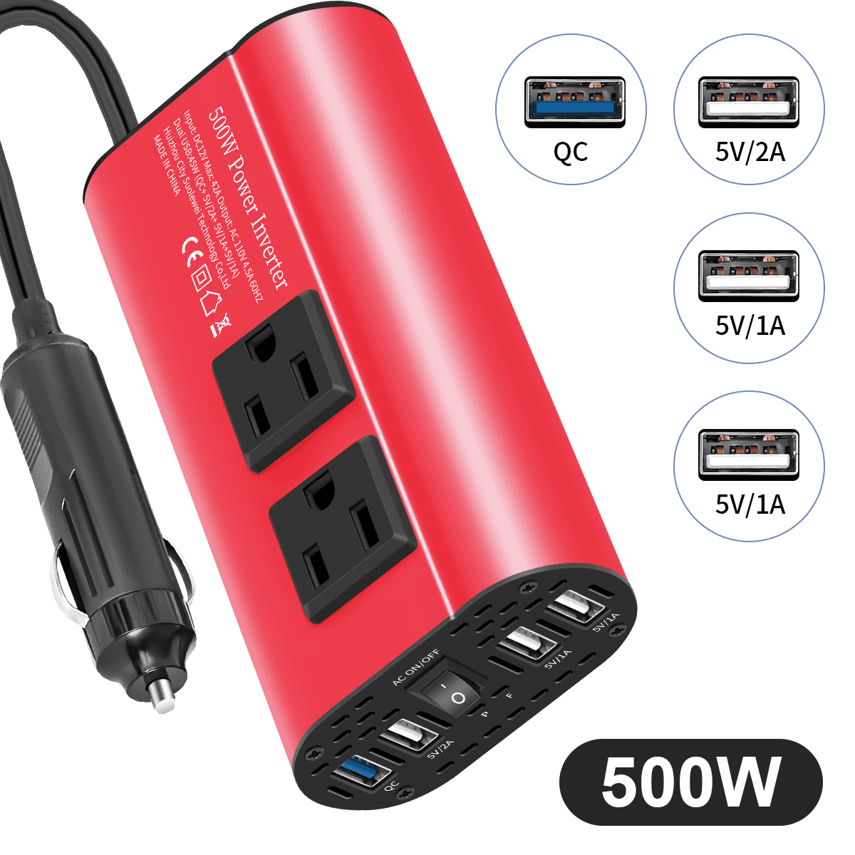 Elegant Power Inverter Cigarette Lighter Plug Pictures