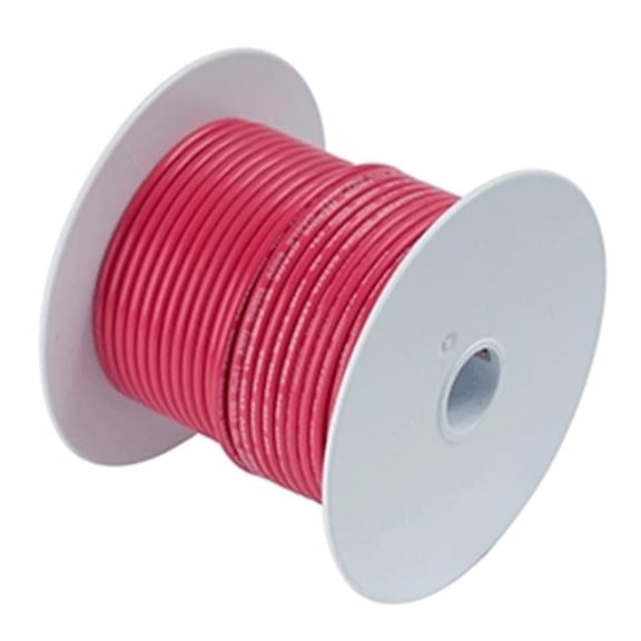Red 6 AWG Tinned Copper Wire - 250 ft.