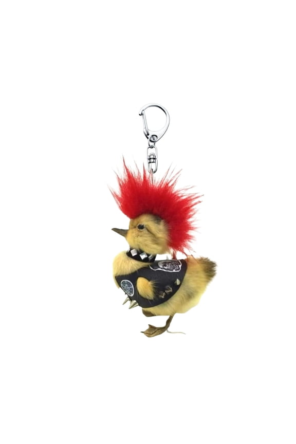 Red 6x5cm Fashion Keychain, High Value Acrylic School Bag Pendant, Cute Couple Accessory