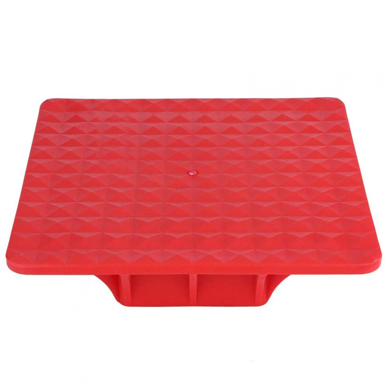 Red ABS Off Road Base Lifting Jack Surface Pad