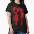 thumbnail image 1 of Red Abstract Lady Abstract Art Modern Graphic H24109 Unisex T-Shirt, Up to 5XL Available, 1 of 2