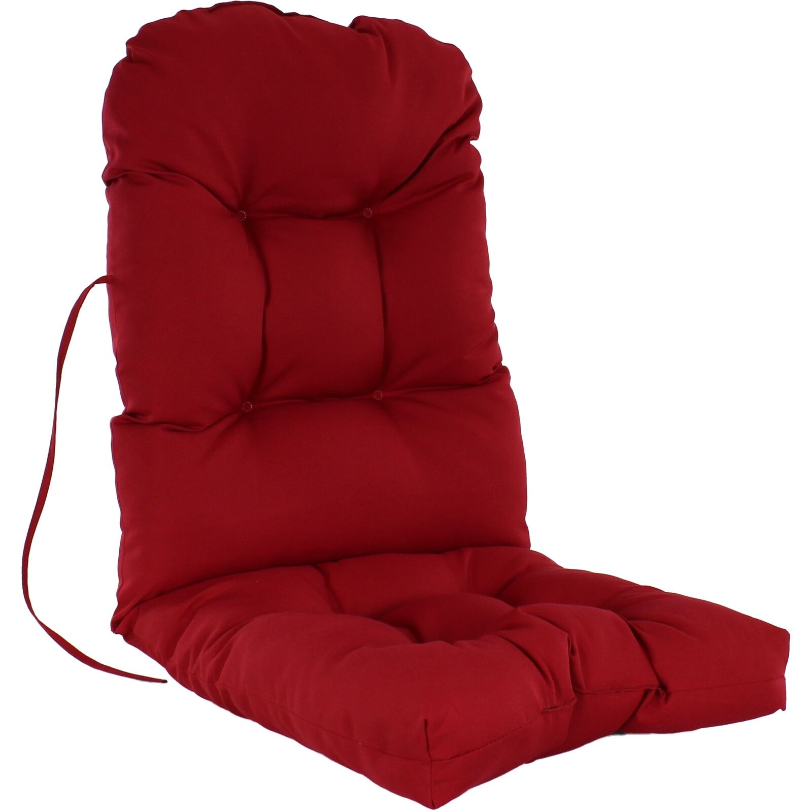 Red Adirondack Indoor Outdoor Chair Cushion