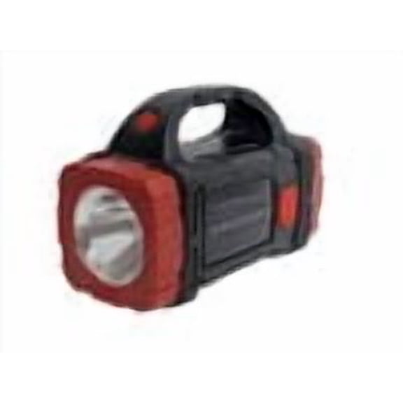 Red Alert Prepared Multifunction Solar Flashlight with Red and Blue Emergency Lights and PowerBank