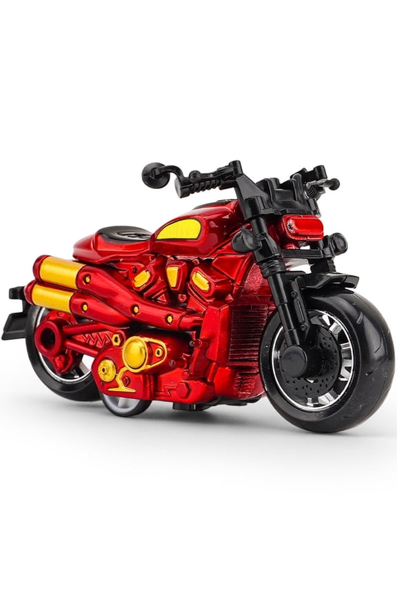 Red Alloy Pull Back Motorcycle Toy Keychain For Boys Kids Stress Relief Mini Stunt Car Red Blue Orange