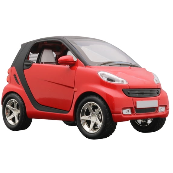 Red Alloy Pull-back Car Model Simulation 1:32 Model Toy Car with Light Sound for Kids