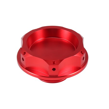 Red Aluminum Alloy Gas Engine Oil Filler Cap Cover for Subaru Impreza Outback Legacy